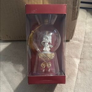 Lenox Angel Snow Globe with Gold Accents